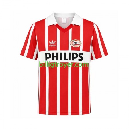 Billige Fotballdrakter PSV Eindhoven Retro Hjemmedraktsett 1990 Kortermet